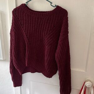 women’s cropped sweater